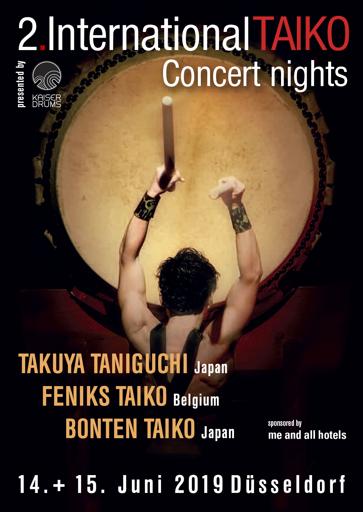 Taiko Concert Nights In Düsseldorf Presented By Kaiser Drums Taiko