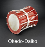 Katsugi-Daiko  - Okedo-Daikos